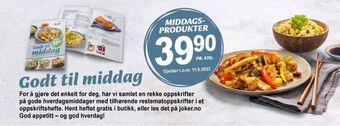Joker Fiskemannen fiskekaker tilbud