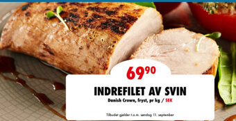 Nordby Supermarket Indrefilet AV Svin tilbud