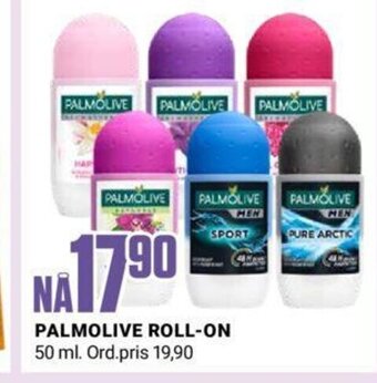 Europris Palmolive Roll-On tilbud