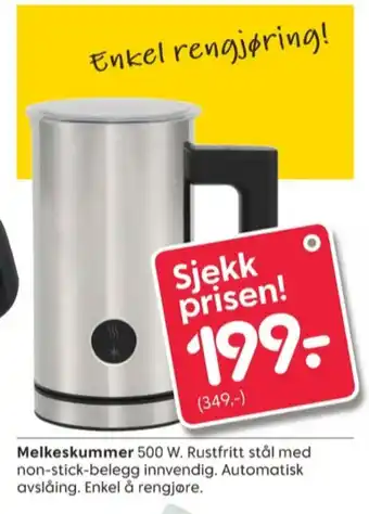 Rusta Ukjent melkeskummer tilbud