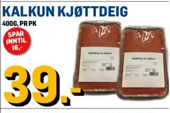 Price Lagerbutikk Kalkun Kjøttdeig tilbud