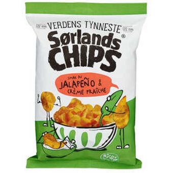 Meny Sørlandschips tilbud