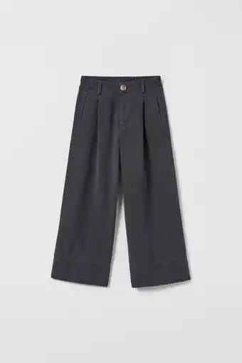 ZARA Løs bukse med legg tilbud