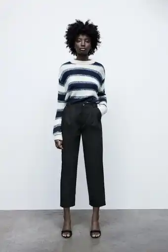 ZARA Ankellang bukse med legg tilbud