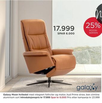 Møbelringen Galaxy moon hvilestol tilbud