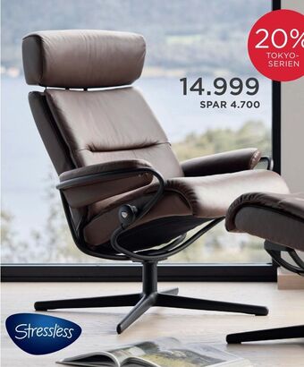 Møbelringen Stressless® tokyo cross hvilestol tilbud