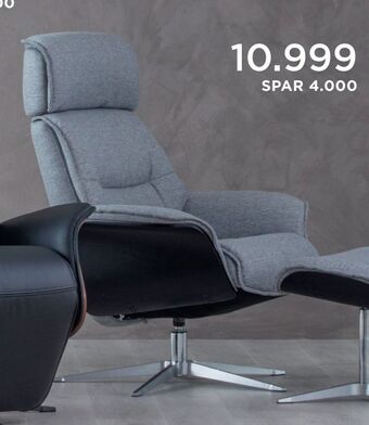 Møbelringen Galaxy star hvilestol tilbud