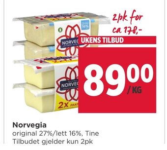 Meny Norvegia tilbud
