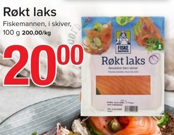 Spar Røkt Laks tilbud