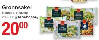 Spar Grønnsaker tilbud