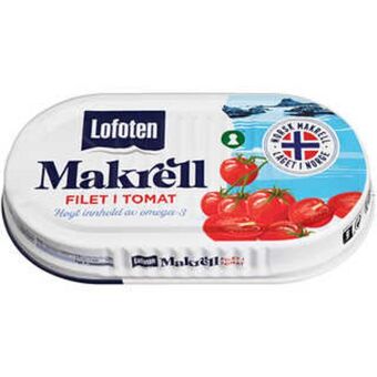 Meny Makrell i tomat tilbud