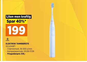 POWER Elektrisk Tannbørste tilbud