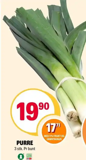 Coop Extra Purre tilbud