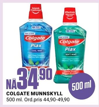 Europris Colgate Munnskyll tilbud