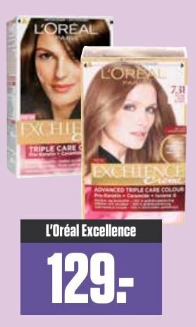 Europris L'Oréal Excellence tilbud