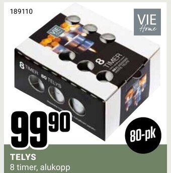 Europris Telys tilbud