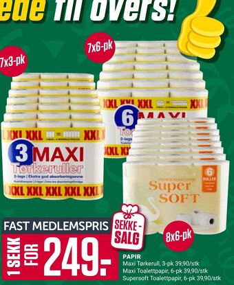 Europris Papir tilbud