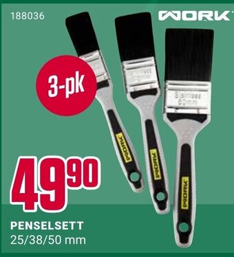Europris Penselsett tilbud