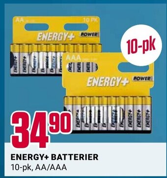 Europris Energy+ Batterier tilbud