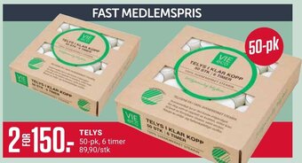 Europris Telys tilbud