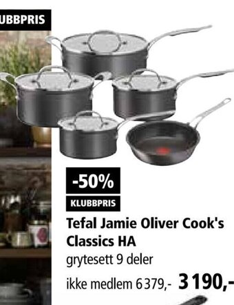 Kitch'n Tefal Jamie Oliver Cook's Classic HA tilbud