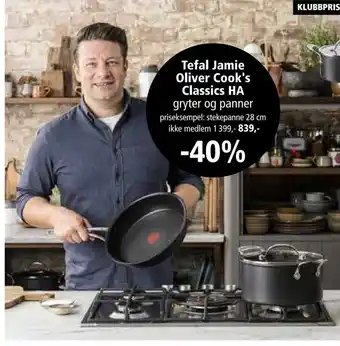 Kitch'n Tefal Jamie Oliver Cook's Classic HA tilbud