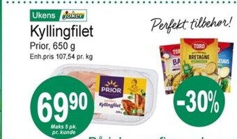 Joker Kyllingfilet tilbud