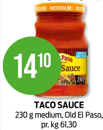 Kiwi Old el paso taco saus tilbud
