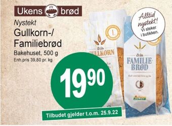Joker Bakehuset brød tilbud