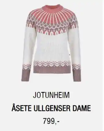 Sport 1 Åsete Ullgenser Dame tilbud