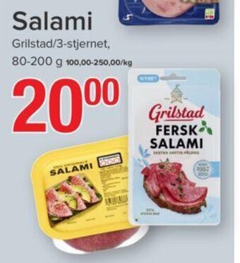 Spar Salami tilbud