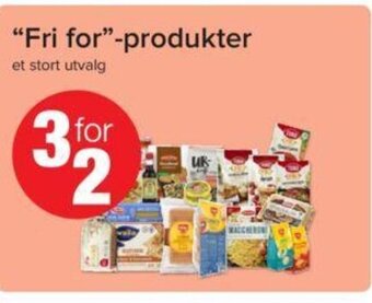 Spar Fri For - Produkter tilbud