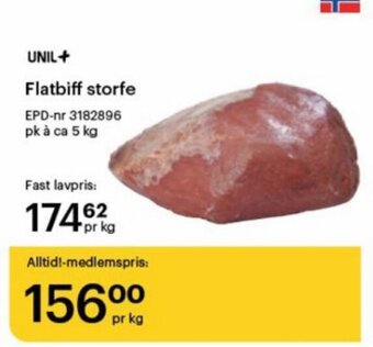 Storcash Flatbiff storfe tilbud