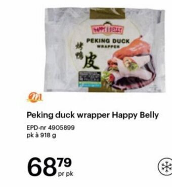 Storcash Peking duck wrapper Happy Belly tilbud