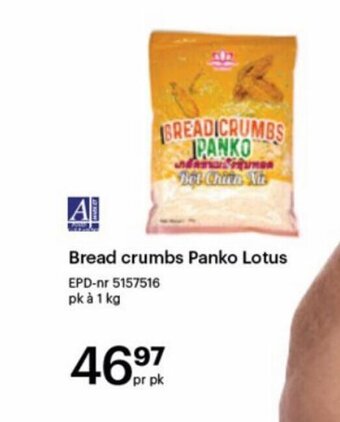 Storcash Bread crumbs Panko Lotus tilbud