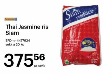 Storcash Thai Jasmine ris Siam tilbud