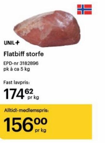 Storcash Flatbiff storfe tilbud