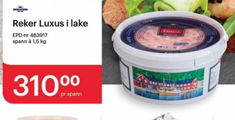 Storcash Reker Luxus i lake tilbud
