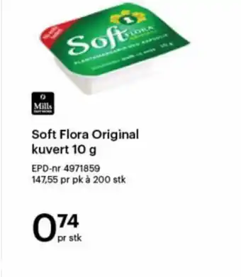 Storcash Soft Flora Original kuvert 10 g tilbud