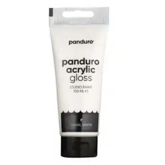 Panduro P. acrylic gloss pearl white tilbud
