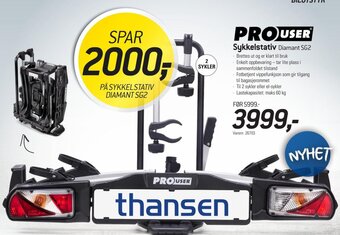 Thansen Sykkelstativ tilbud