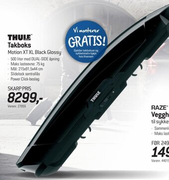 Thansen Takboks tilbud