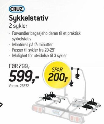 Thansen Sykkelstativ tilbud