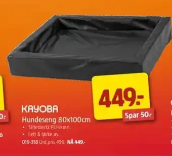 Jula Hundeseng 80x100 cm tilbud