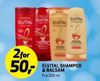 Bunnpris Elvital shampoo tilbud