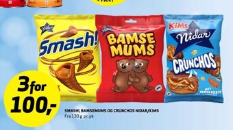 Bunnpris Smash! sjokoladeplate tilbud