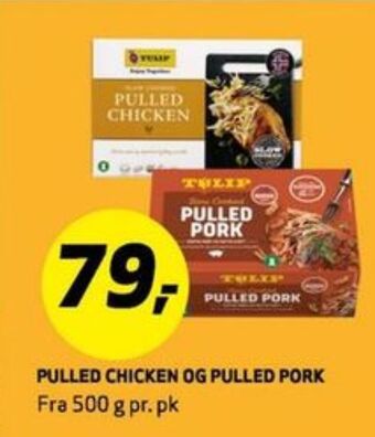 Bunnpris Tulip pulled pork tilbud