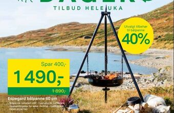 Felleskjøpet Espegard bålpanne 60 cm tilbud