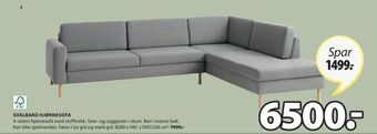 JYSK Svalbard hjørnesofa tilbud