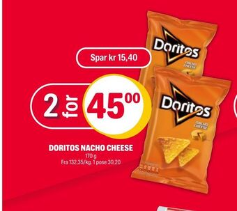 Coop Extra Doritos nacho cheese tilbud
